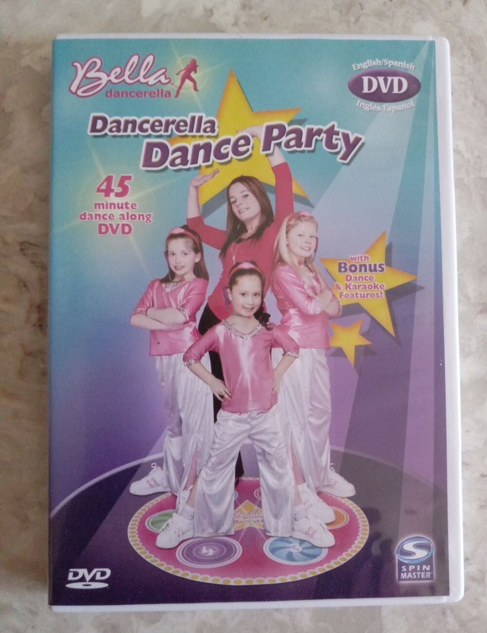 Bella Dancerella Dance Party DVD 2005 Dance Along DVD with bonus features